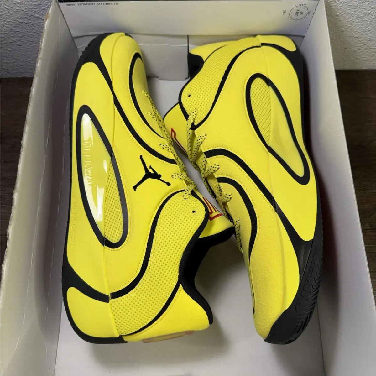 Nike shoes - Air Jordan 4 - Air - HQ4614-700 - Yellow 1