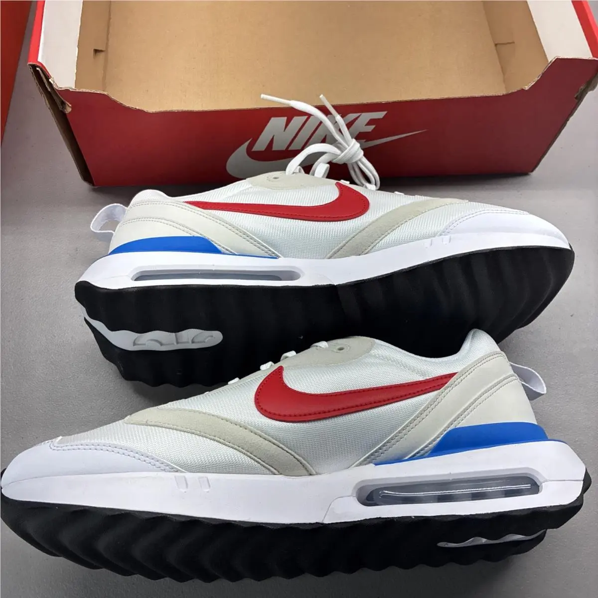 Nike shoes - Nike Air Max Dawn - Air Max Dawn - DM0013-100 - White Blue Red 0