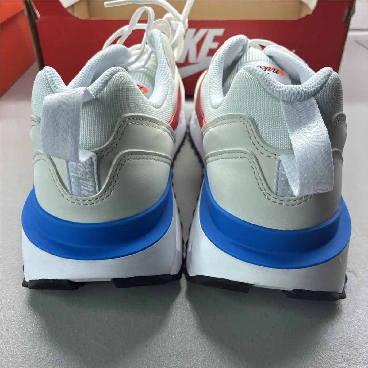 Nike shoes - Nike Air Max Dawn - Air Max Dawn - DM0013-100 - White Blue Red 2
