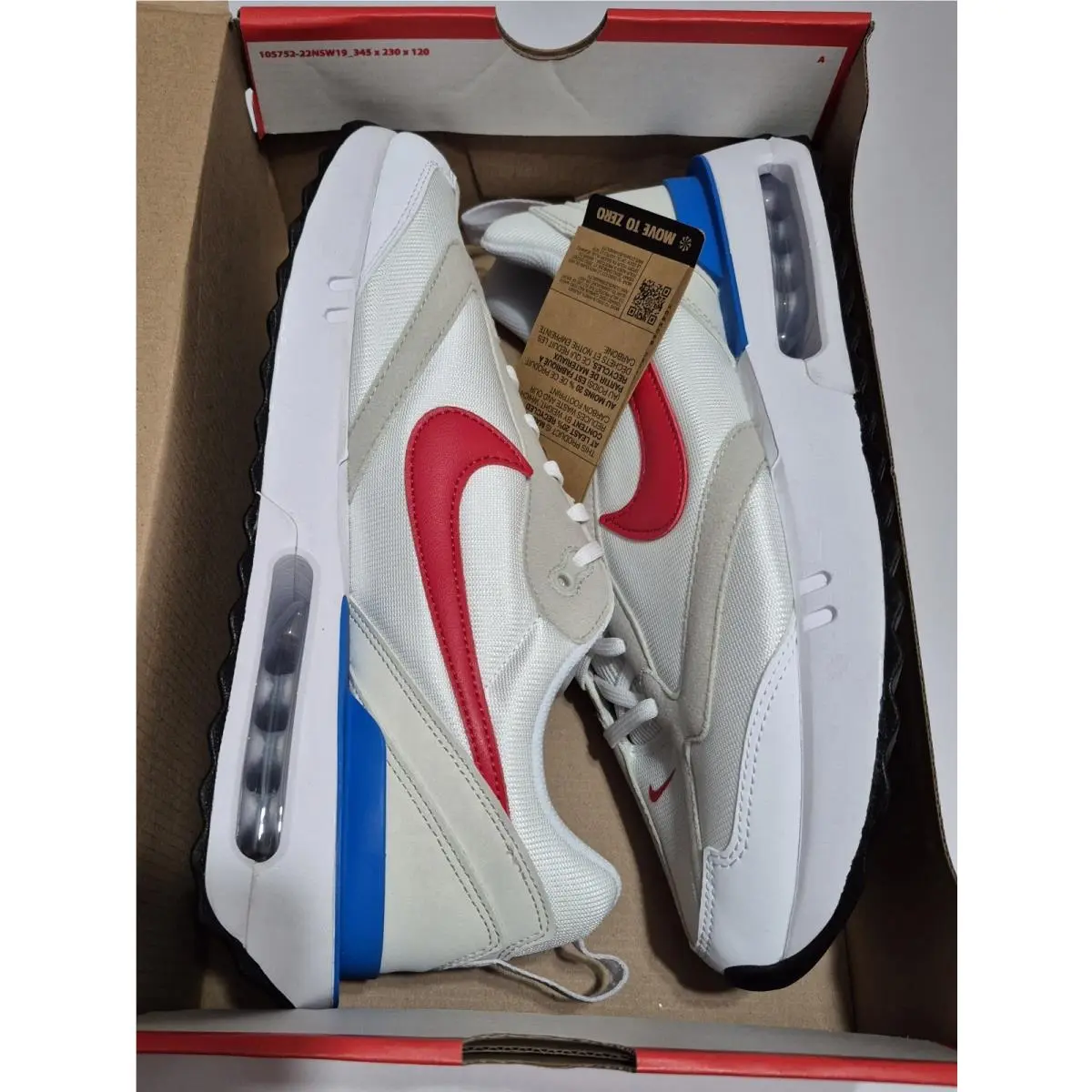 Nike shoes - Nike Air Max Dawn - Air Max Dawn - DM0013 100 - White/Red/Photo Blue 0