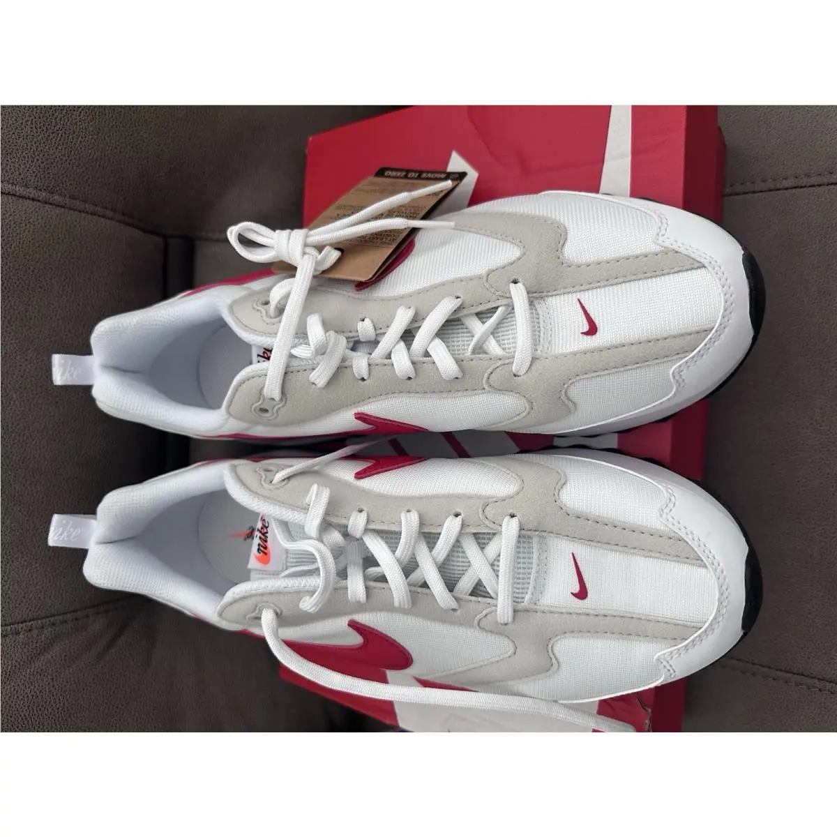 Nike shoes - Nike Air Max Dawn - Air Max Dawn - DM0013 100 - White/Red/Photo Blue 0