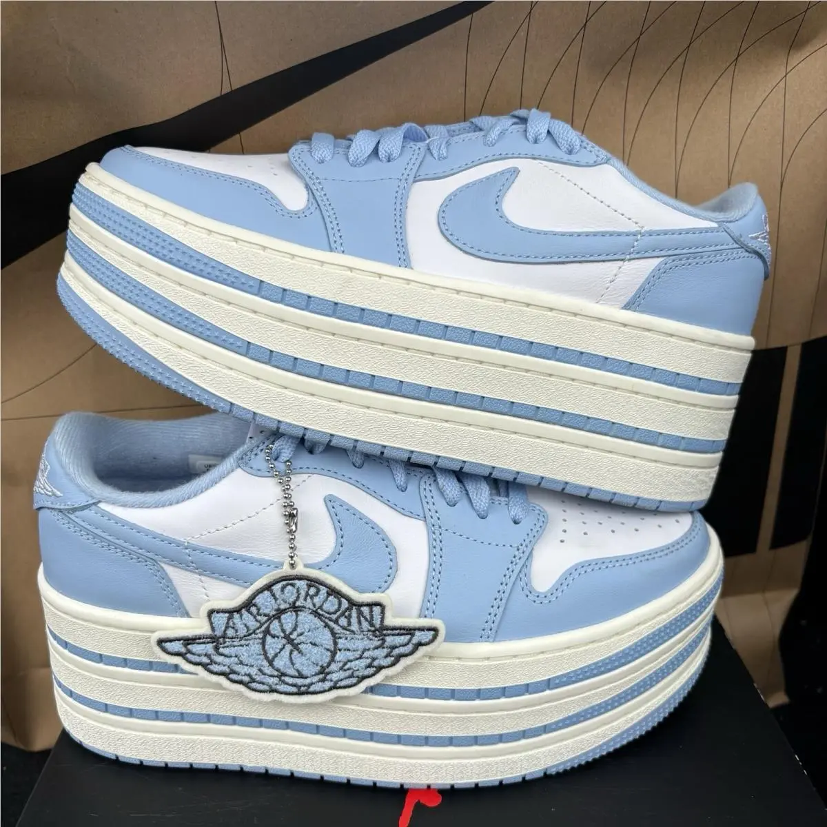 Nike shoes - Air Jordan 1 - Air - HV8288-402 - Psychic Blue/White-Sail-Psychic Blue 0
