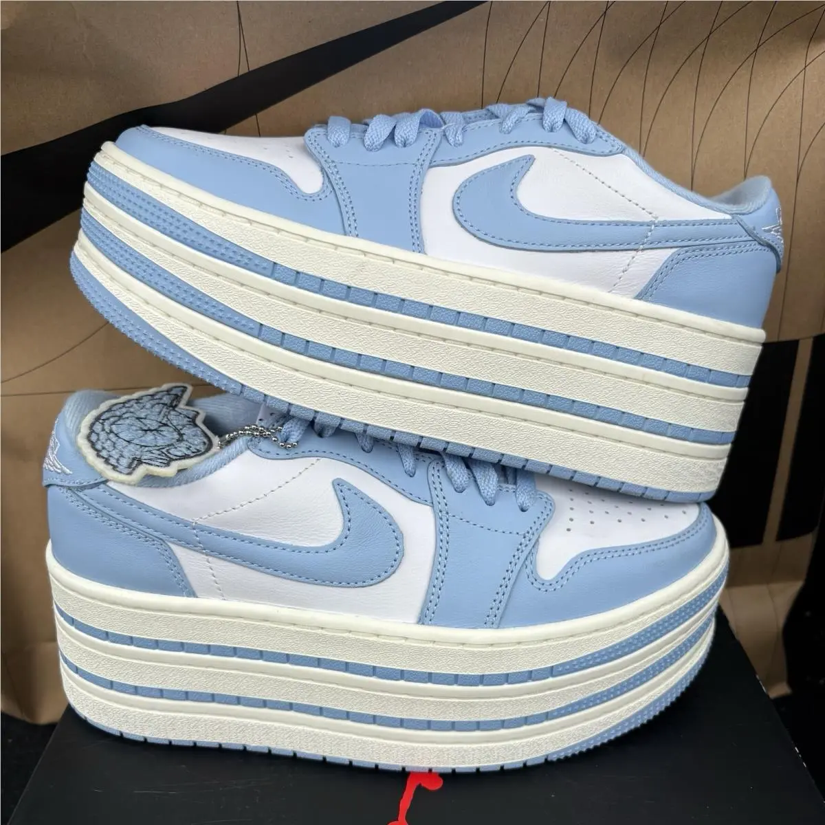 Nike shoes - Air Jordan 1 - Air - HV8288-402 - Psychic Blue/White-Sail-Psychic Blue 1