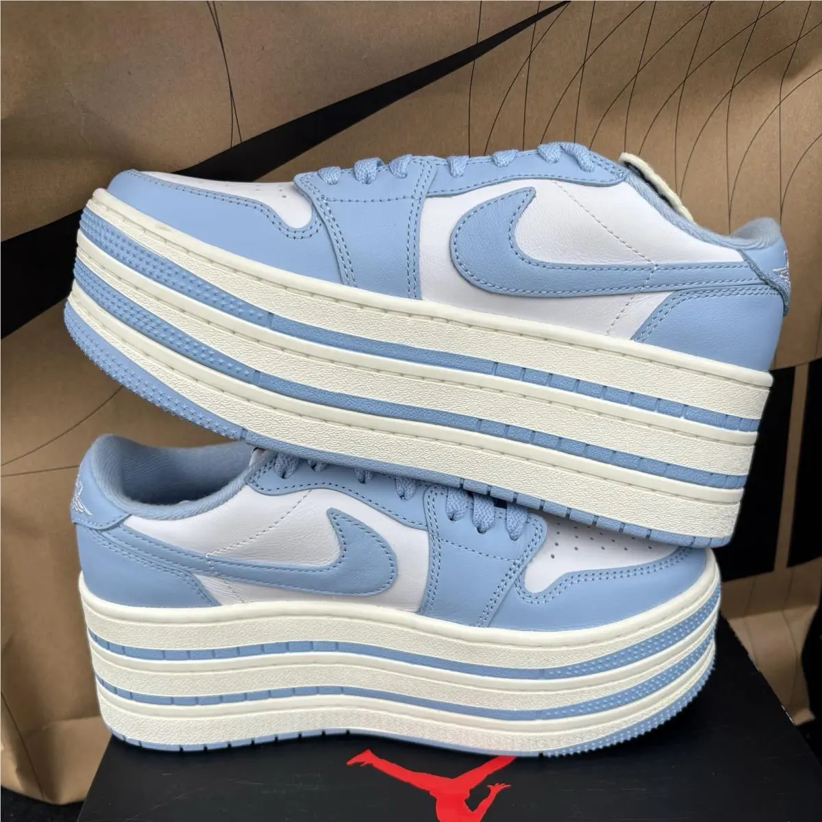 Nike shoes - Air Jordan 1 - Air - HV8288-402 - Psychic Blue/White-Sail-Psychic Blue 2