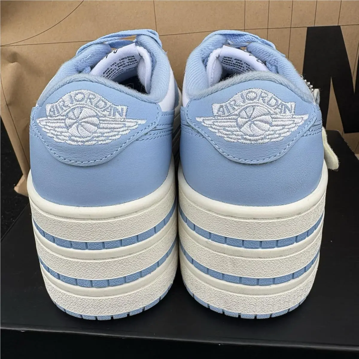 Nike shoes - Air Jordan 1 - Air - HV8288-402 - Psychic Blue/White-Sail-Psychic Blue 4