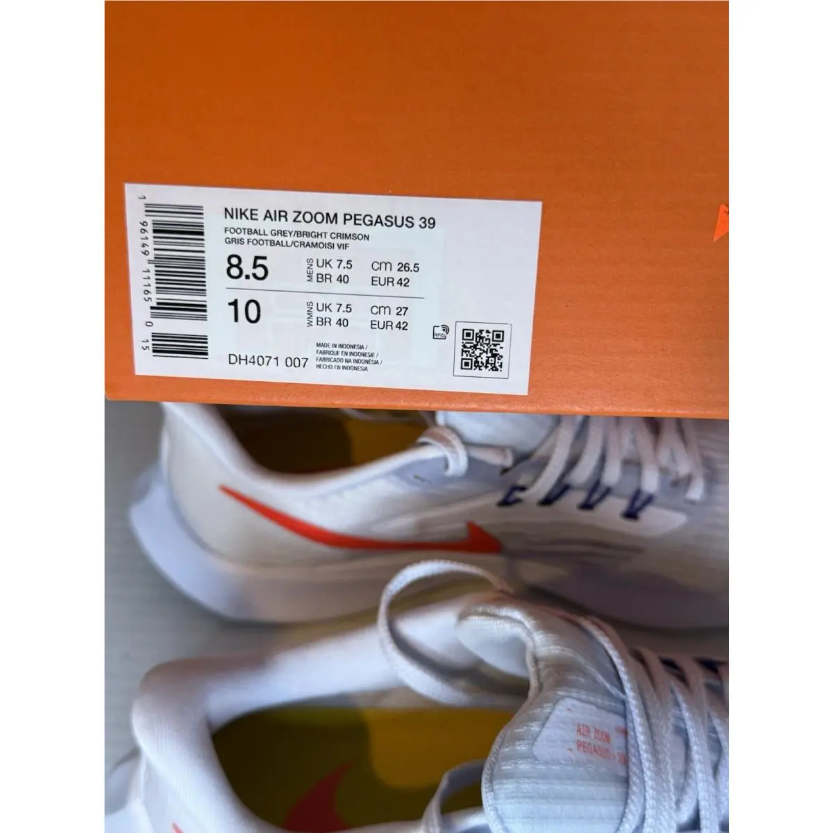 Nike shoes - Nike Air Zoom Pegasus 39 - DH4071-007 - Gray 4