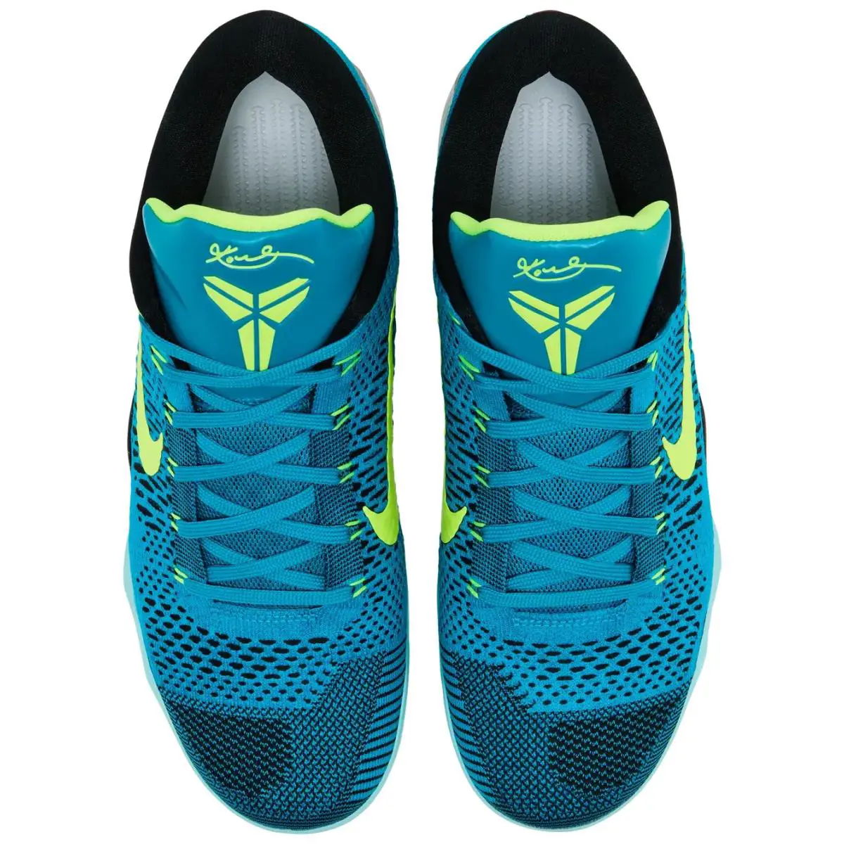 Nike shoes - Nike Kobe 9 Elite - Kobe Elite - IO3673-400 - Neo Turquoise/Volt/Midnight Navy 4