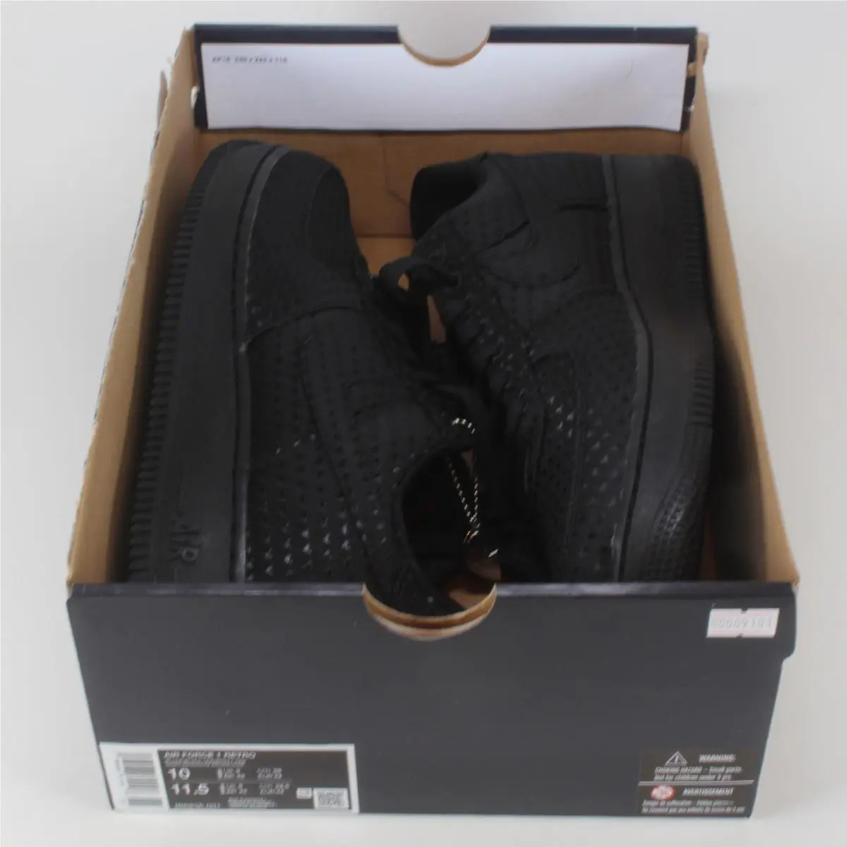 Nike shoes - Nike Air Force 1 - Air Force - IB6836-001 - Black 10