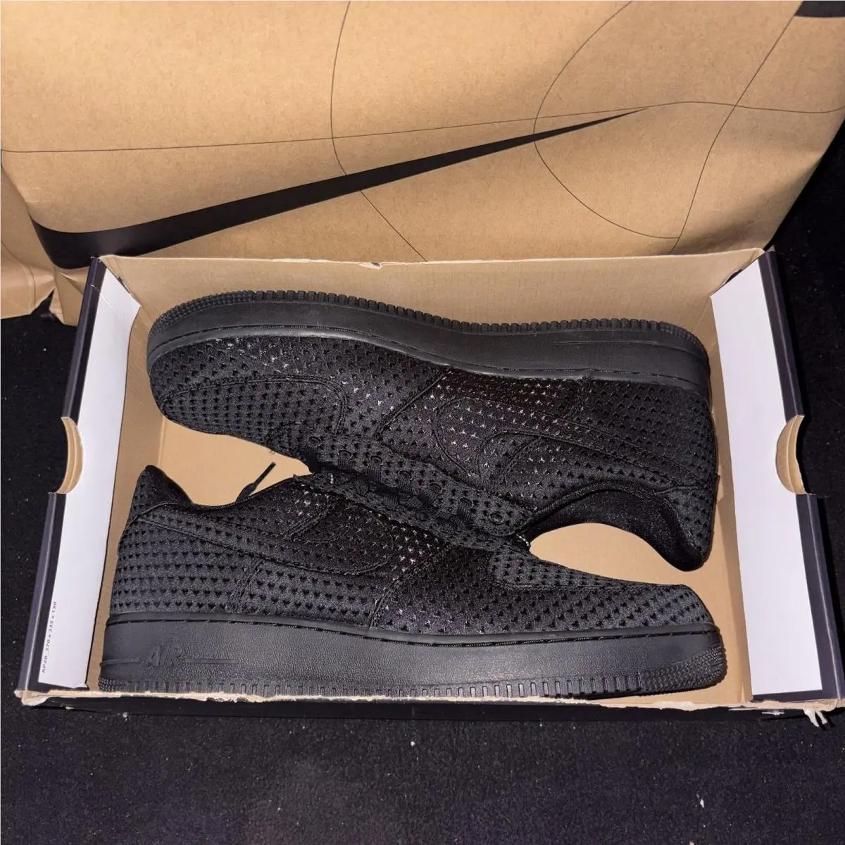 Nike shoes - Nike Air Force 1 - Air Force - IB6836-001 - Black 5