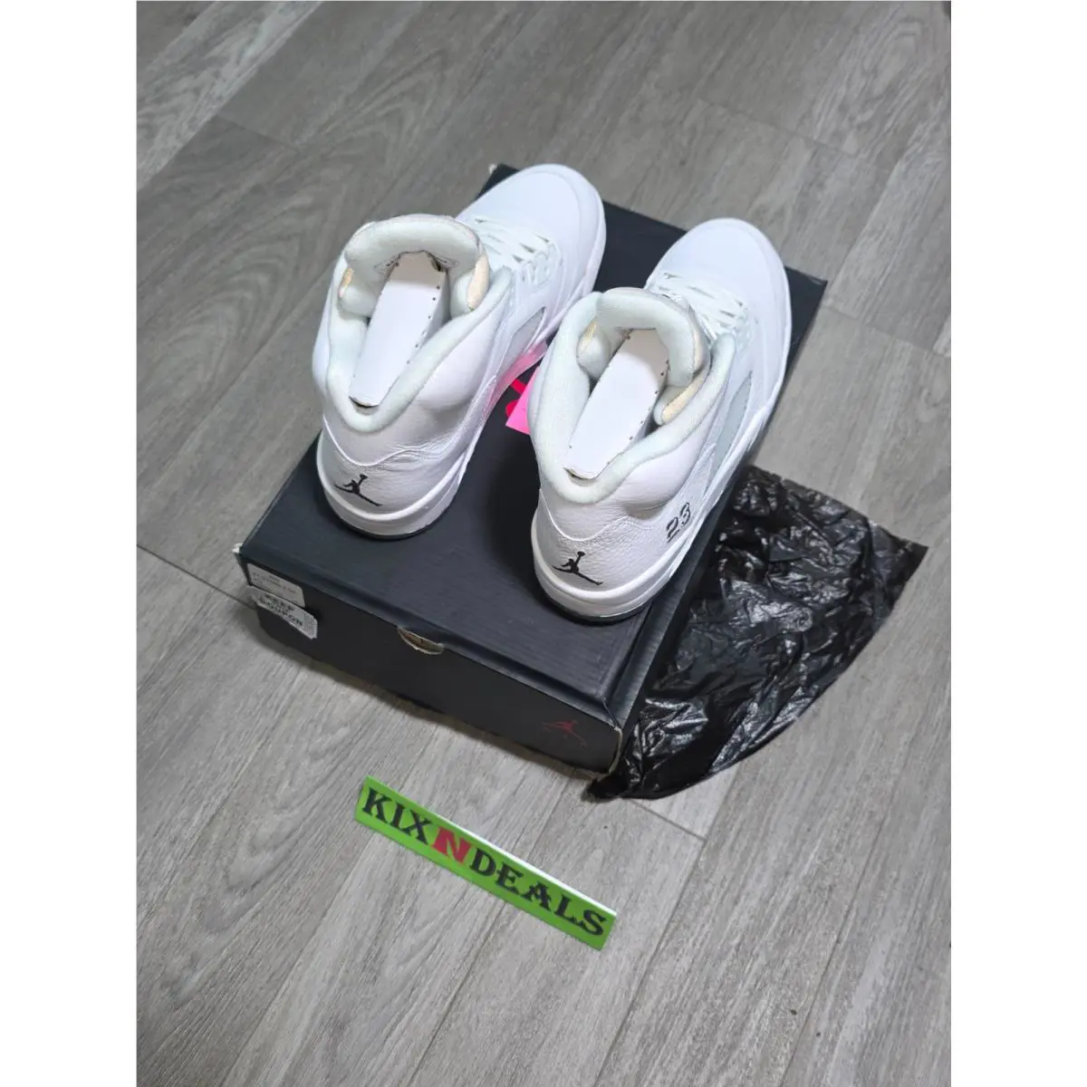 Nike shoes - Air Jordan 5 - Air - 136027-130 - White (UPC: 0886549388805) 5