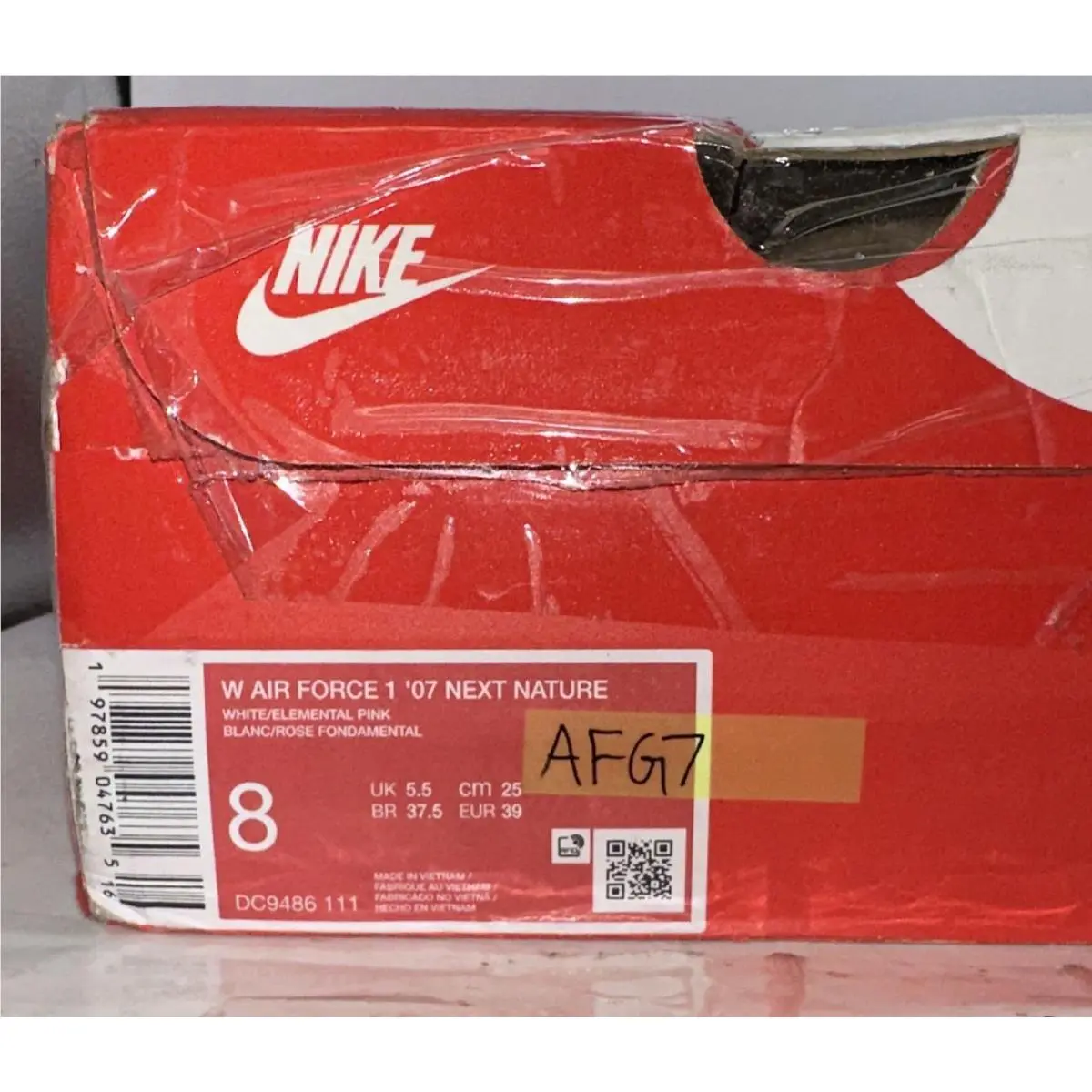 Nike shoes - Nike Air Force 1 `07 - DC9486-111 - White (UPC: 197859047635) 8