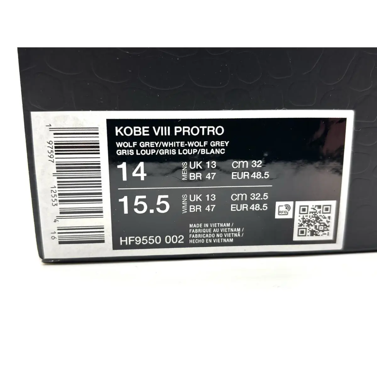 Nike shoes - Nike Kobe 8 - Kobe - HF9550-002 - Gray 10