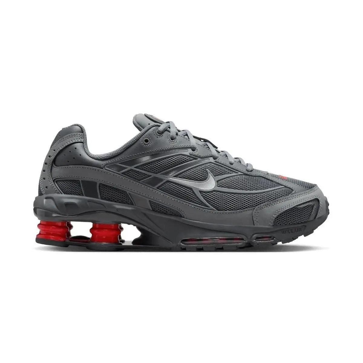 Shox Ride 2 Smoke Grey/silver/red Men`s Size 9.5 - IM5999-084 by Nike