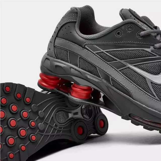 Nike shoes - Nike Shox Ride - Shox Ride - IM5999-084 - Smoke Grey/University Red/Iron Grey/Metallic Silver 2