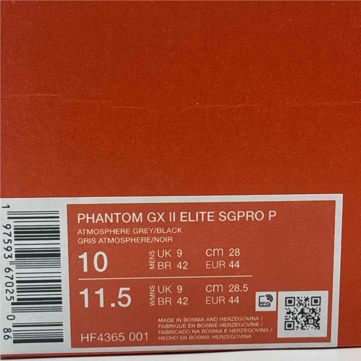 Nike shoes - Nike Phantom GX 2 Elite - 4365 - Gray 6