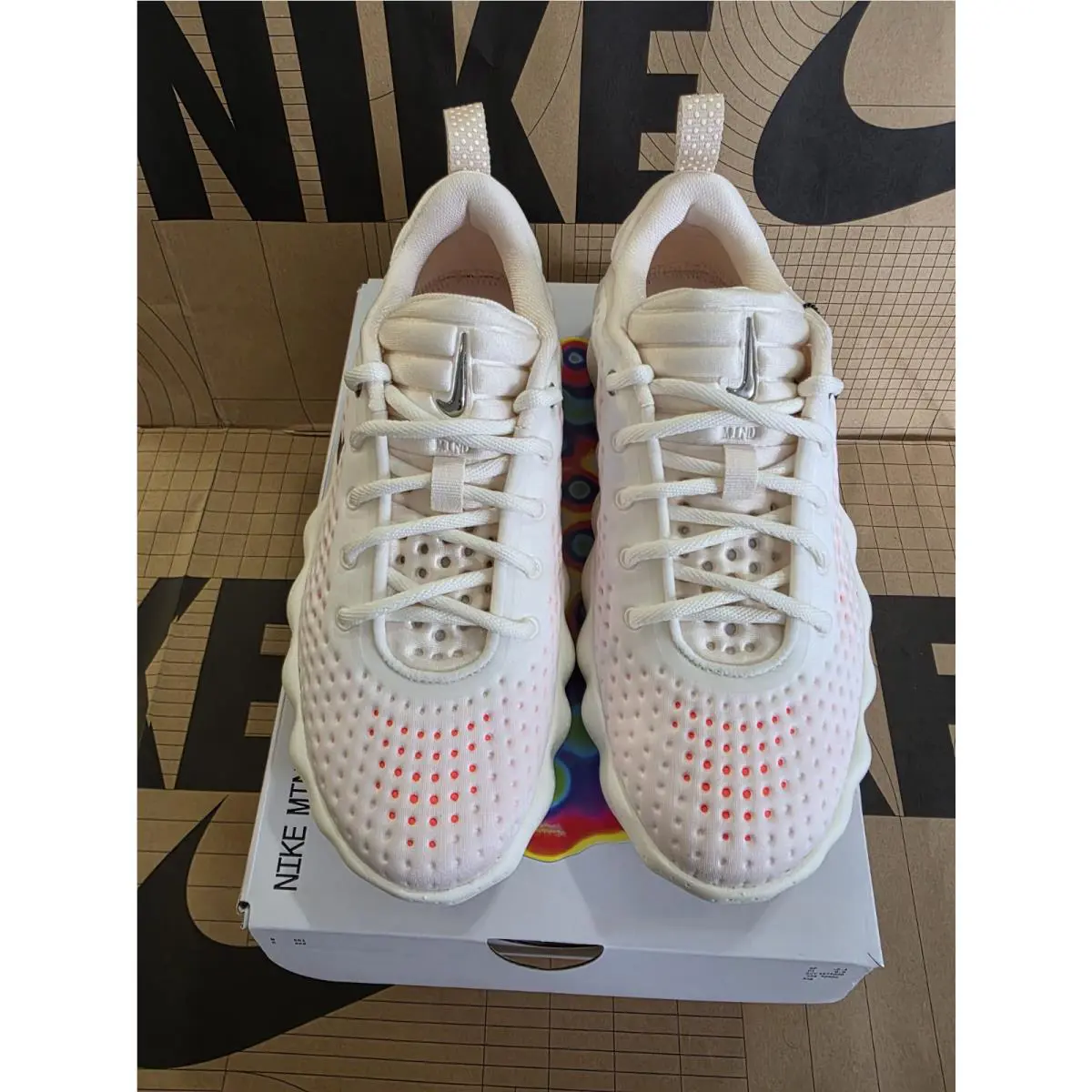 Nike shoes - Nike Mind 002 - Mind - HQ4310-100 - Ivory, Manufacturer: Sail/Chrome-Chalk-Hyper Crimson-Black 2