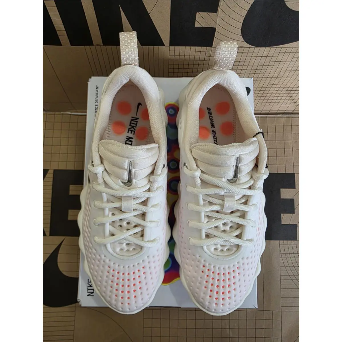 Nike shoes - Nike Mind 002 - Mind - HQ4310-100 - Ivory, Manufacturer: Sail/Chrome-Chalk-Hyper Crimson-Black 5