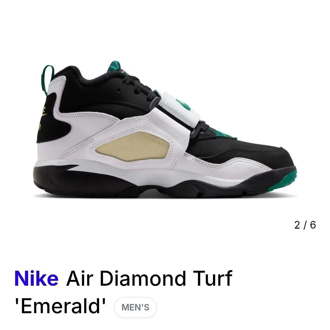 Nike shoes - Nike Air Diamond Turf - Air Diamond Turf - IB2240-001 - Black 0
