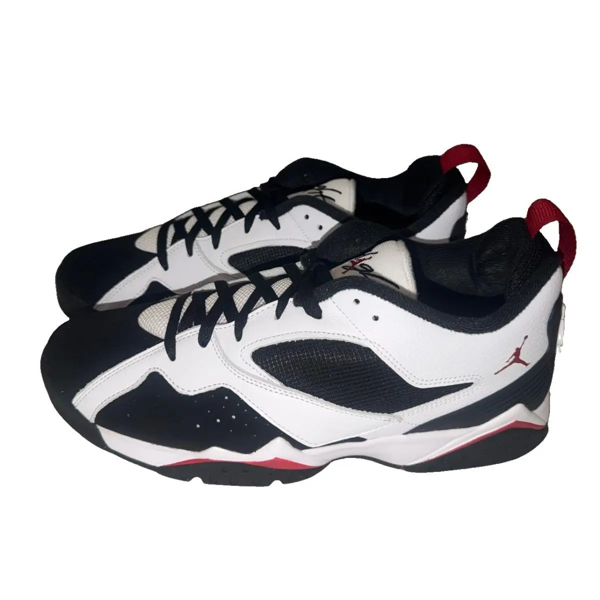 Nike Men`s Jordan Mvp 92 White Red-black Shoes Size - 12 HQ3950-103