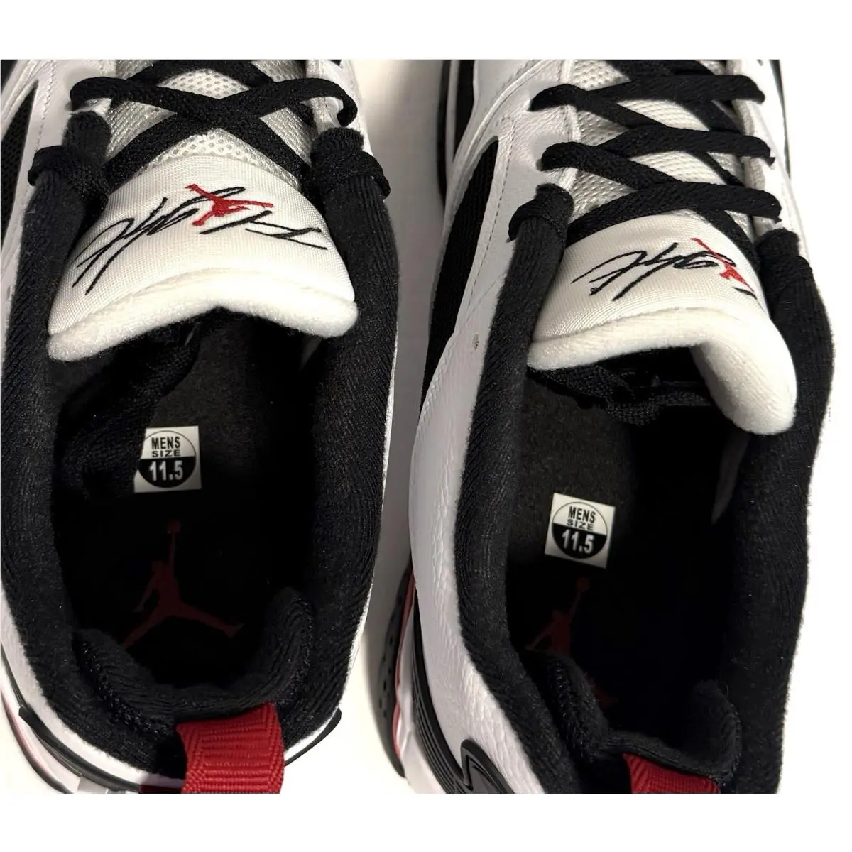 Nike shoes - Air Jordan MVP - Air MVP - HQ3950-103 - White / Gym Red / Black 4
