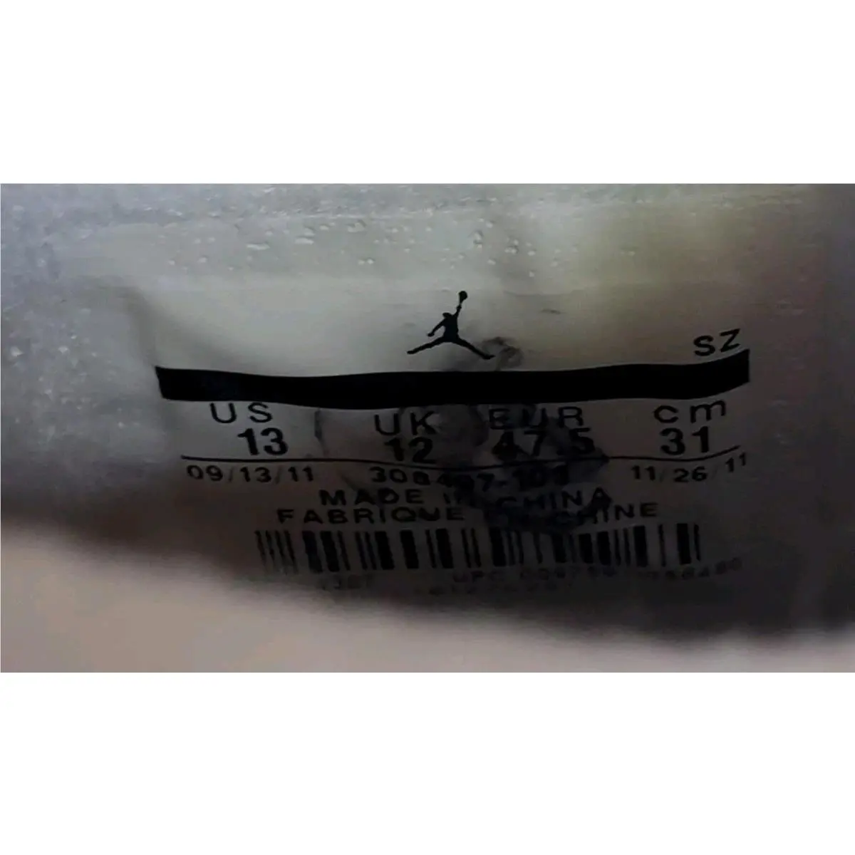 Nike shoes - Air Jordan 4 - Air - 308497 103 - Metallic 15