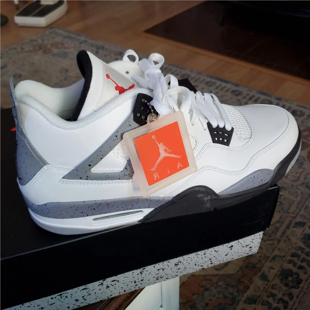Nike shoes - Air Jordan 4 - Air - 308497 103 - Metallic 0