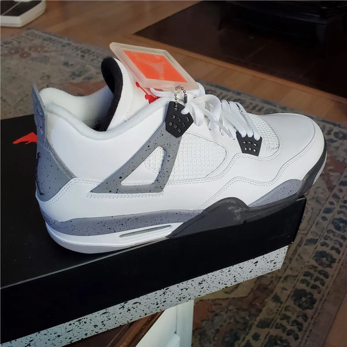 Nike shoes - Air Jordan 4 - Air - 308497 103 - Metallic 8