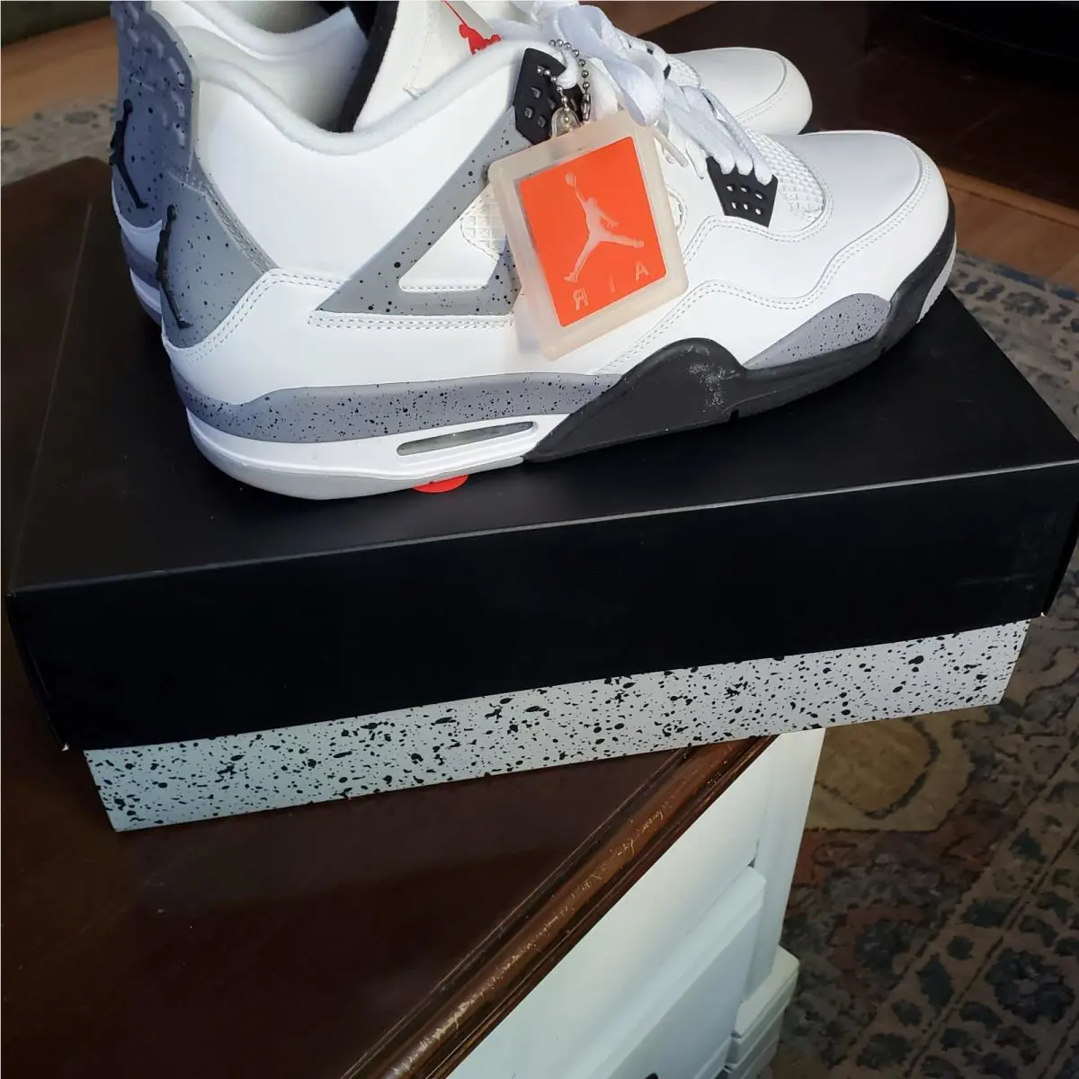 Nike shoes - Air Jordan 4 - Air - 308497 103 - Metallic 9