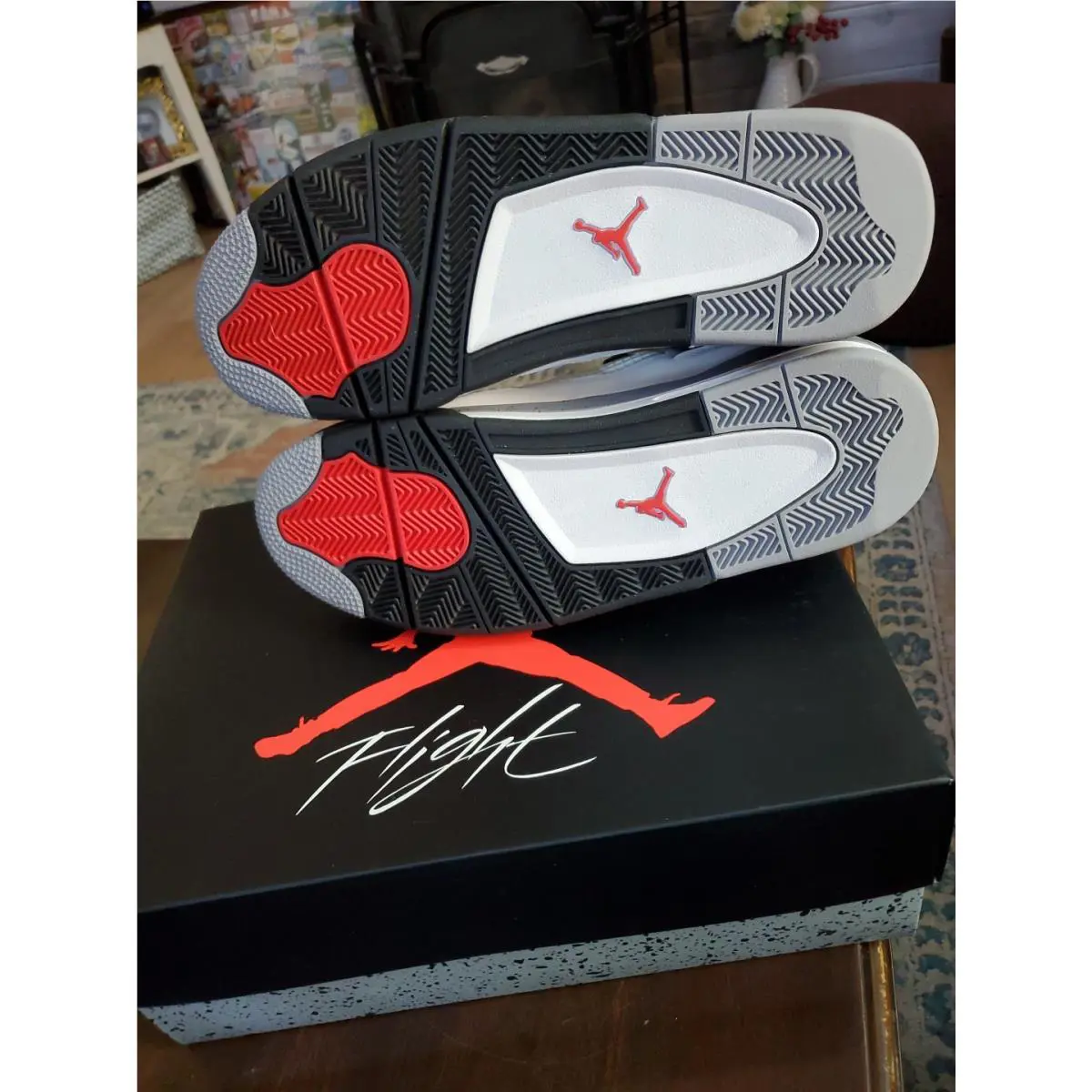 Nike shoes - Air Jordan 4 - Air - 308497 103 - Metallic 14