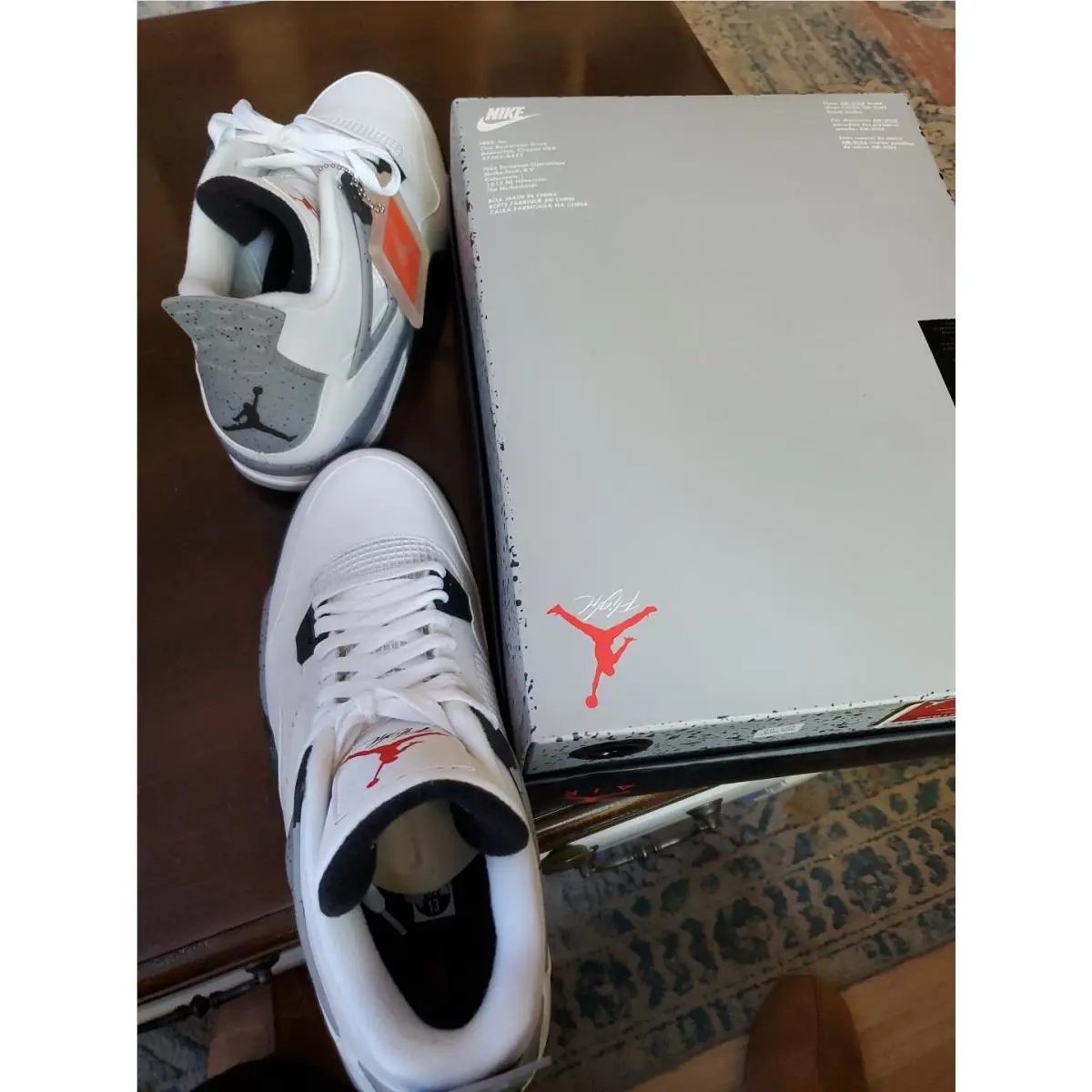 Nike shoes - Air Jordan 4 - Air - 308497 103 - Metallic 19