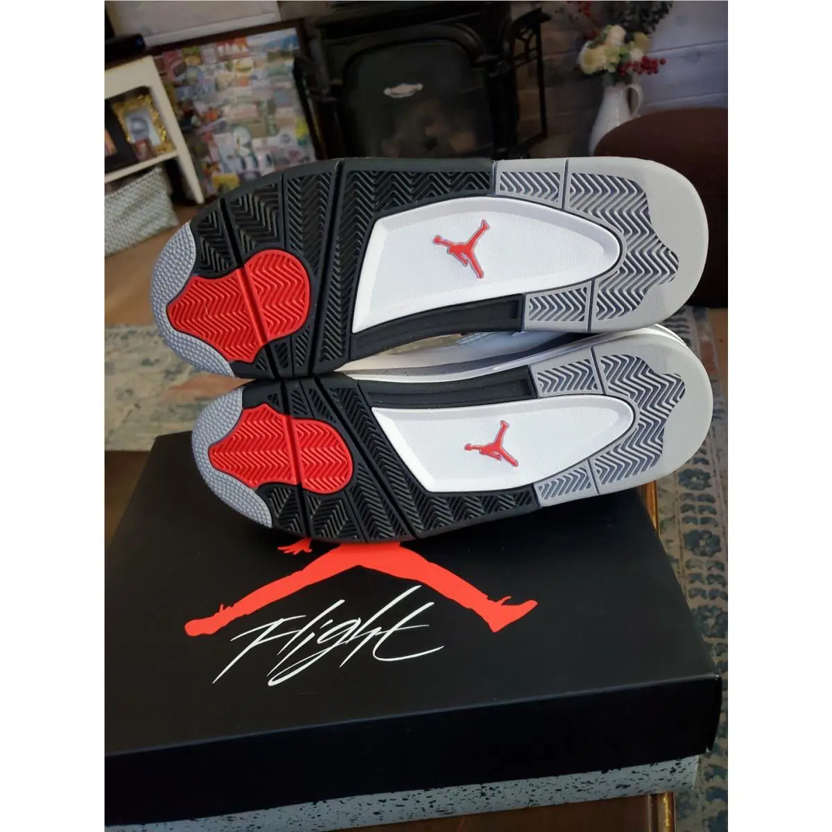 Nike shoes - Air Jordan 4 - Air - 308497 103 - Metallic 2
