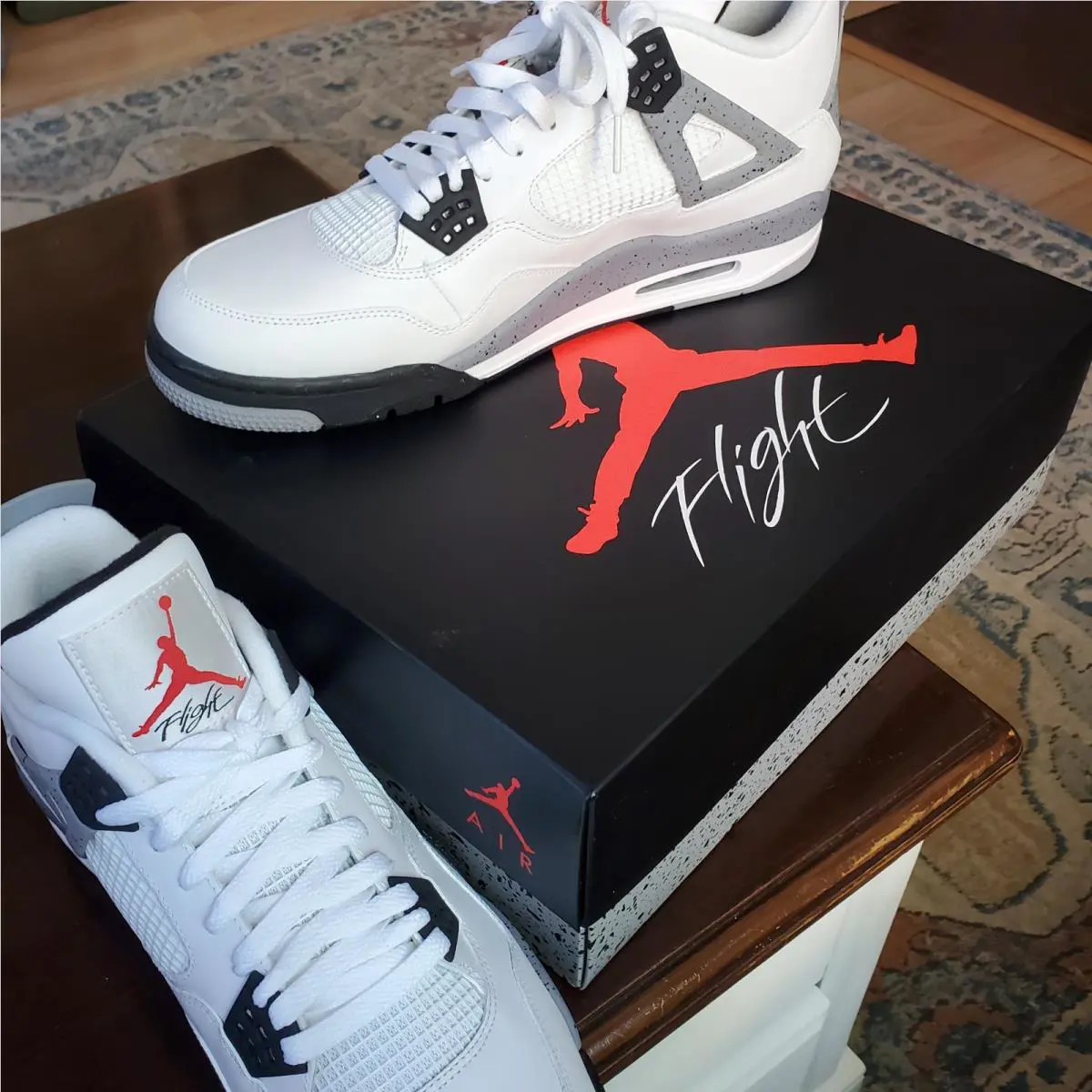 Nike shoes - Air Jordan 4 - Air - 308497 103 - Metallic 7