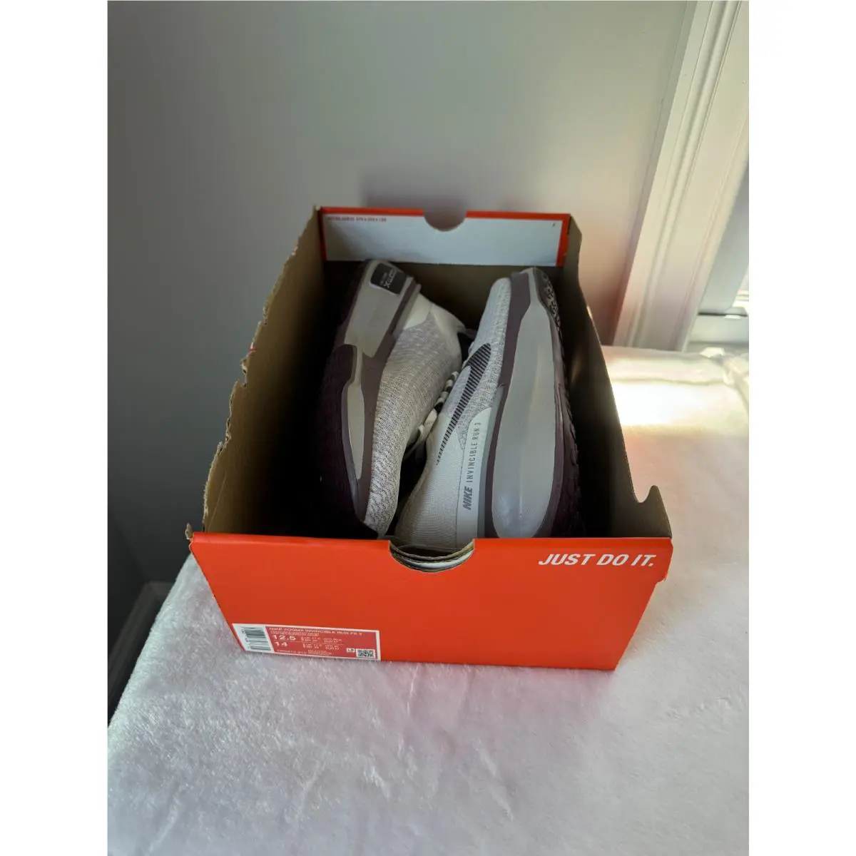 Nike shoes - Nike ZoomX Invincible - ZoomX Invincible - DR2615 010 - Phantom Burgundy Crush (UPC: 197863963587) 8