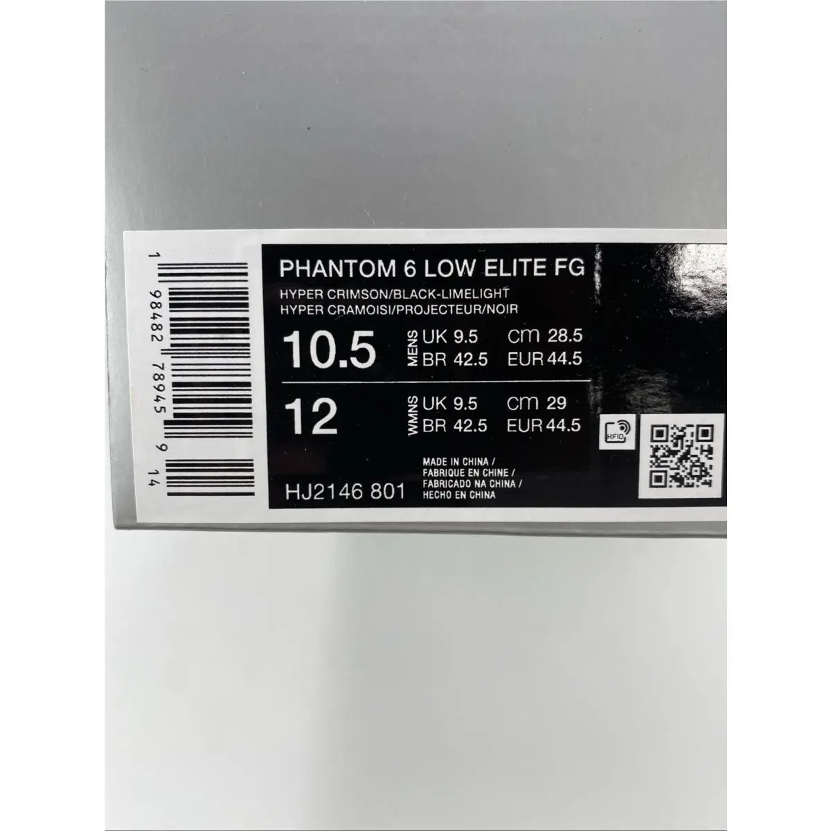 Nike shoes - Nike Phantom 6 - Phantom - HJ2146-801 - Hyper Crimson/Black-Limelight (UPC: 198482789459) 9