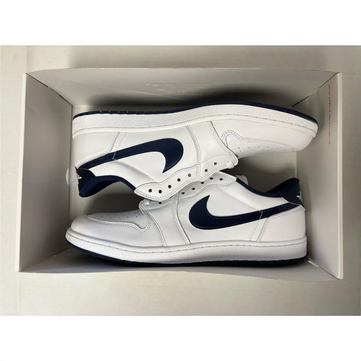 Nike shoes - Air Jordan 1 - Air - FB9933-141 - White/Navy-White (UPC: 196975572083) 4