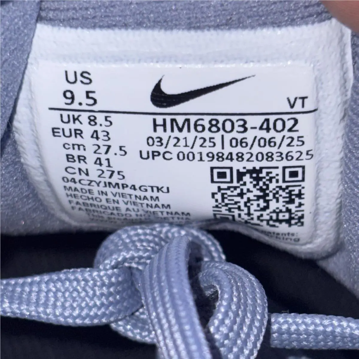 Nike shoes - Nike Vomero 18 - Vomero - HM6803-402 - Blue 6