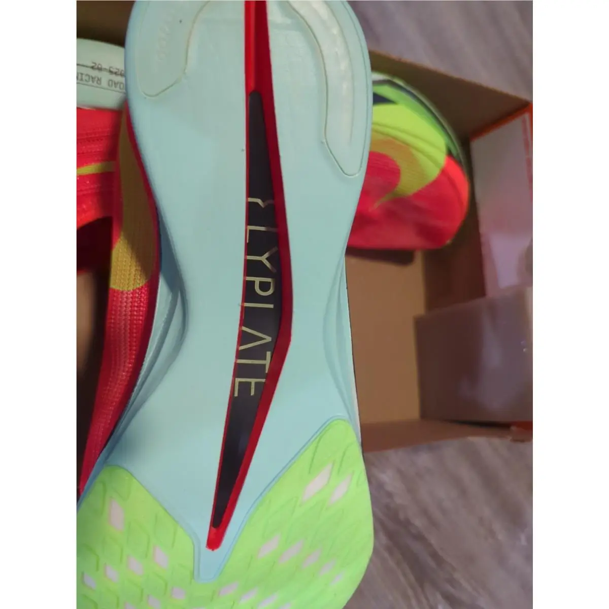 Nike shoes - Nike ZoomX Streakfly 2 - ZoomX Streakfly - HF6416 600 - Bright Crimson / Lime Blast 3