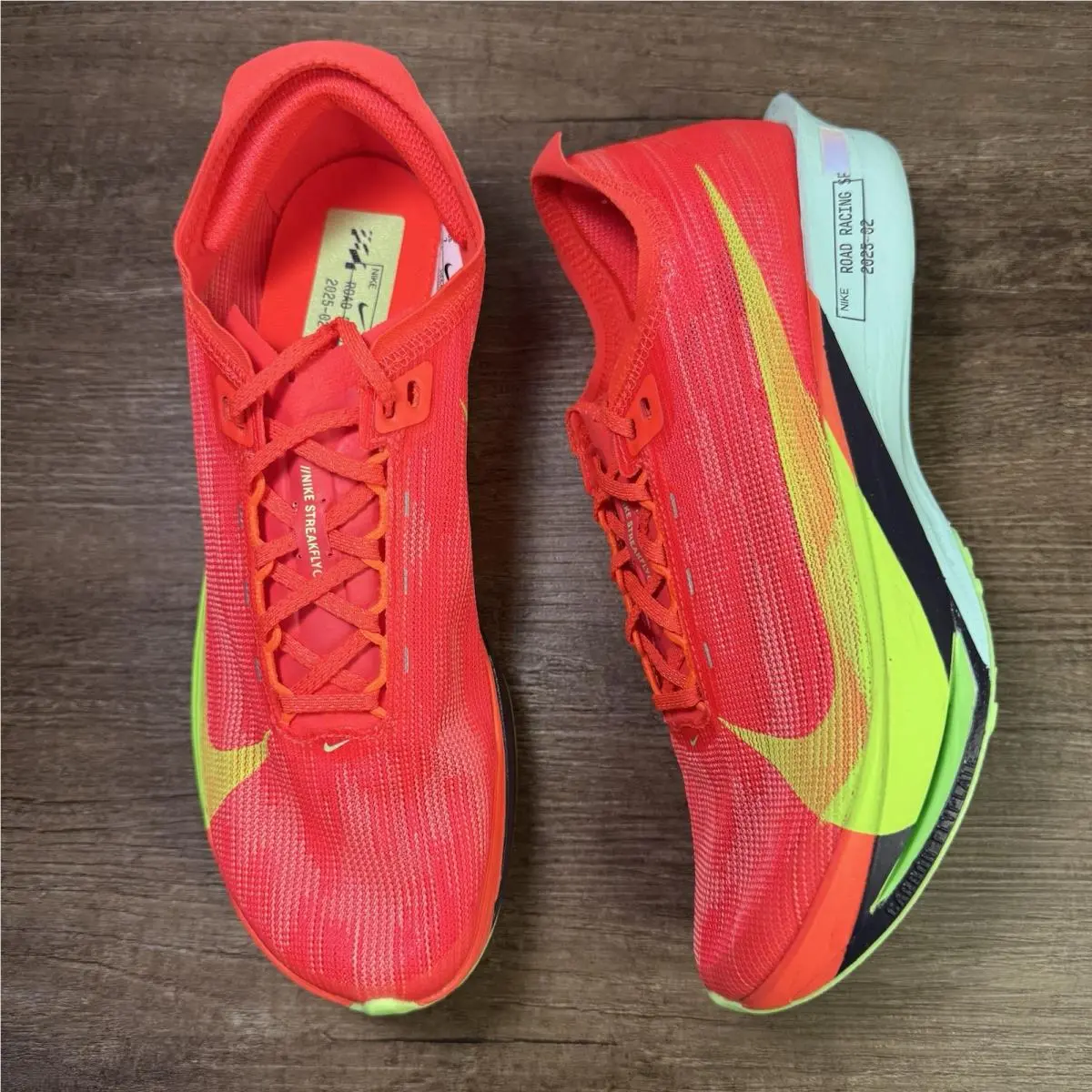 Zoomx Streakfly 2 ‘bright Crimson/lime Blast’ Men’s Size 7 HF6416-600 by Nike