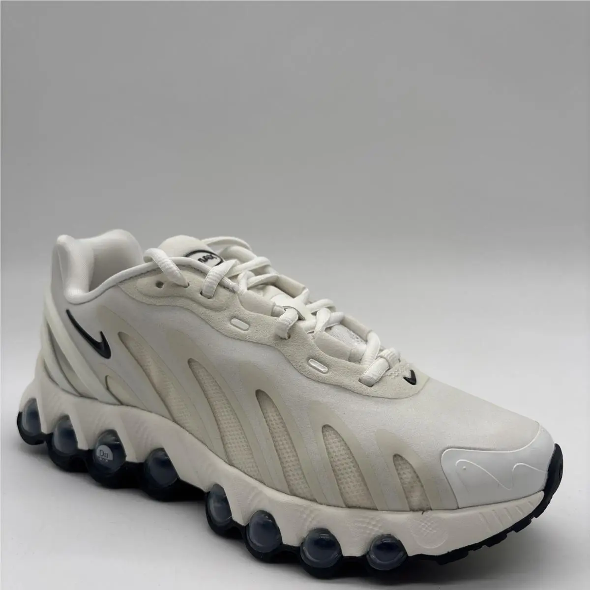 Nike Air Max DN8 Sail Fossil Black HF5509 101 Womens Size 6.5 Sneakers