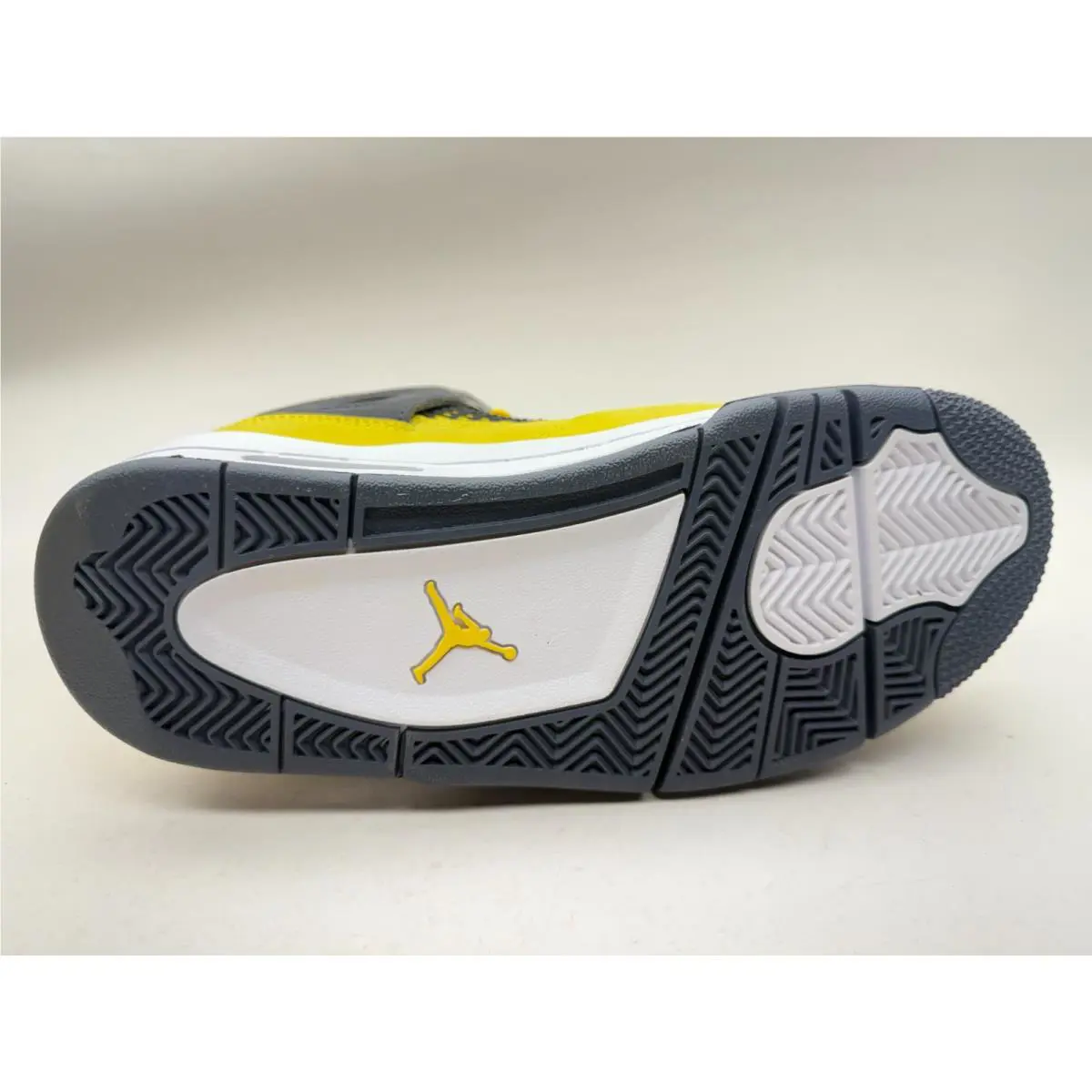 Nike shoes - Jordan 4 Retro - Retro - 408452-700 - Tour Yellow/White-Dark Blue Grey (UPC: 195238796112) 16
