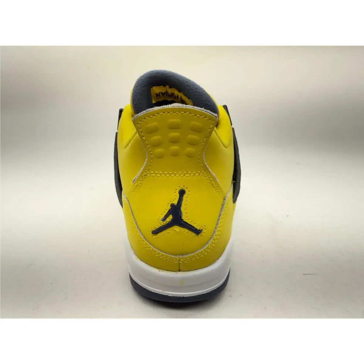 Nike shoes - Jordan 4 Retro - Retro - 408452-700 - Tour Yellow/White-Dark Blue Grey (UPC: 195238796112) 3