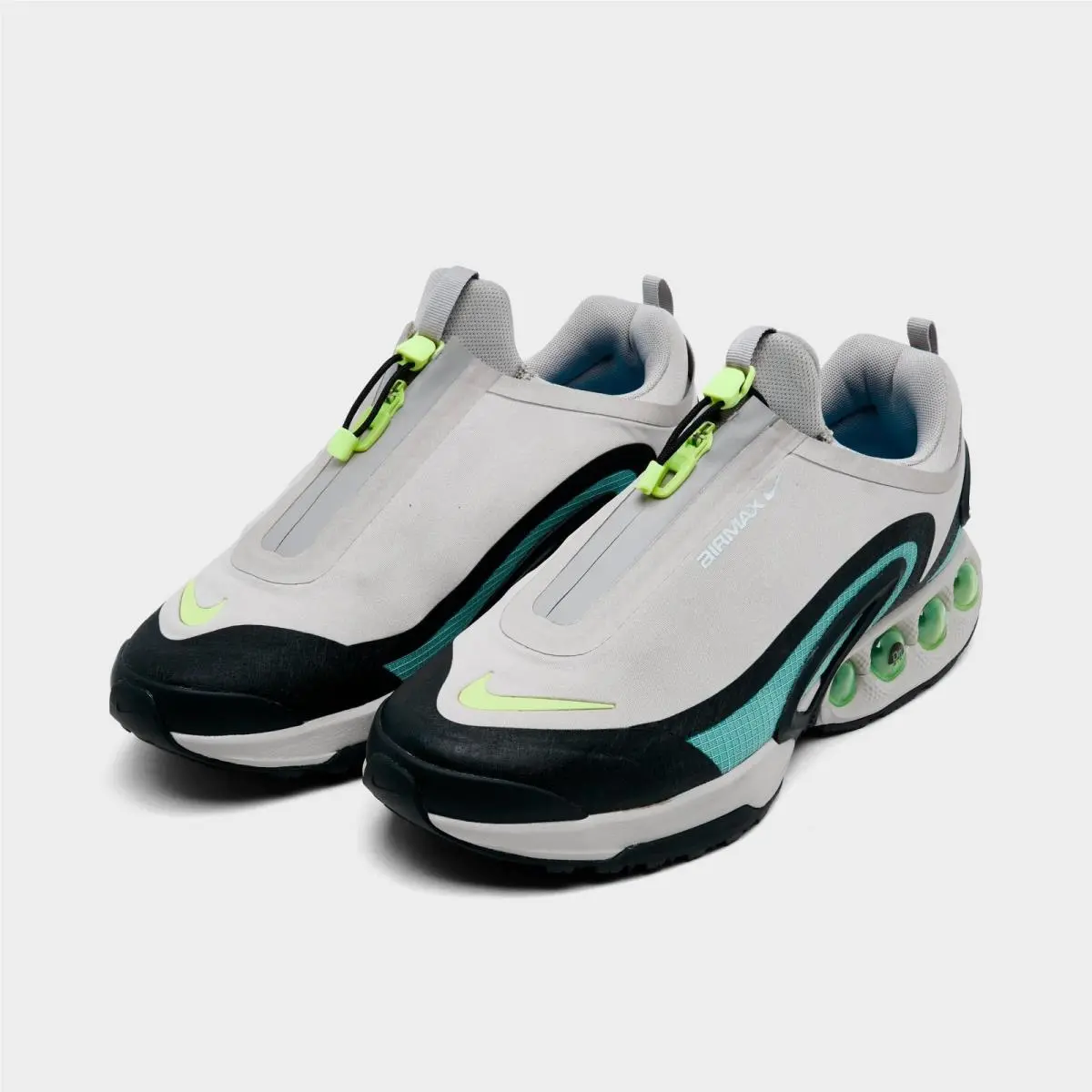 Nike Air Max DN Roam Running Shoes Grey / Lemon Twist Sz 9.5 HQ8605 003