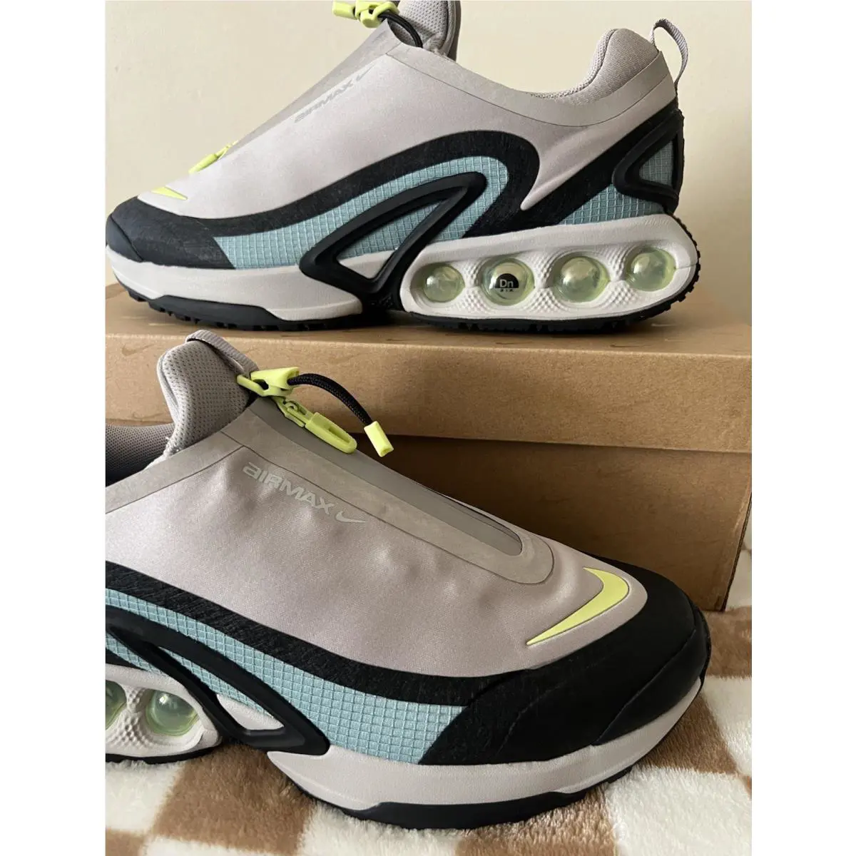Nike shoes - Nike Air Max DN - Air Max - HQ8605 003 - Lemon Twist/Cannon Black 4