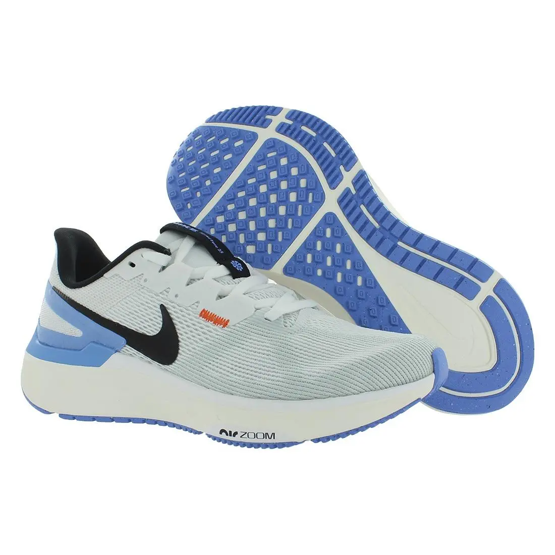 Nike Air Zoom Structure 25 Womens Shoes Size 6.5 Color: White/black/royal Pulse