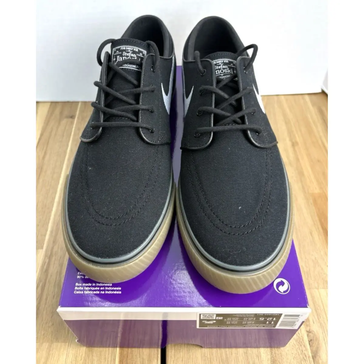 Nike shoes - Nike SB Janoski - Janoski - HQ1655-001 - Black/Gum Light Brown 1