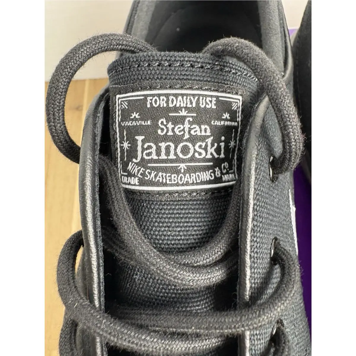 Nike shoes - Nike SB Janoski - Janoski - HQ1655-001 - Black/Gum Light Brown 8