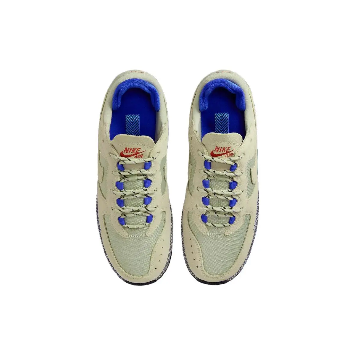 Nike shoes - Nike Air Force 1 - Air Force - FB2348-301 - Olive Aura, Racer Blue (UPC: 196975573752) 3