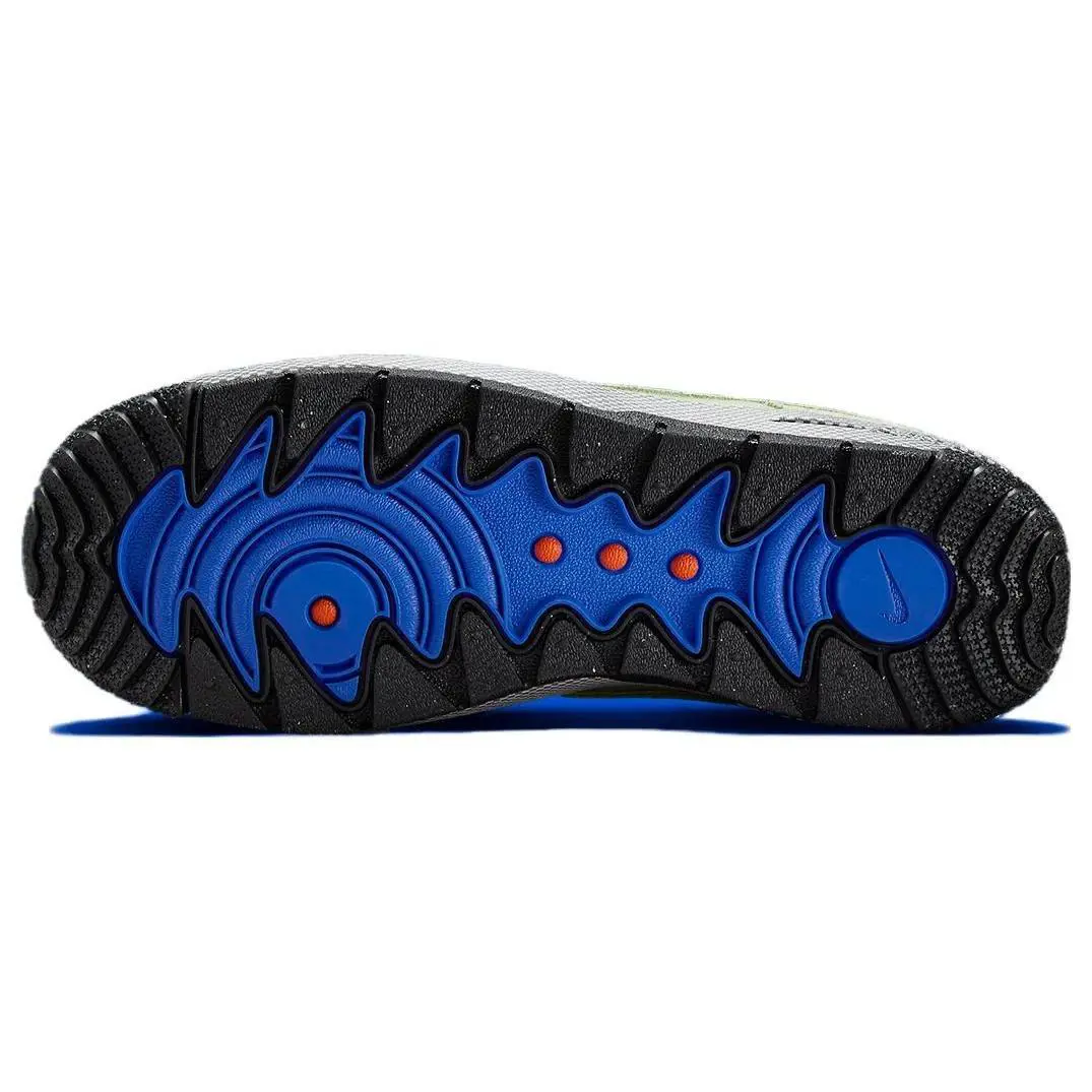 Nike shoes - Nike Air Force 1 - Air Force - FB2348-301 - Olive Aura, Racer Blue (UPC: 196975573752) 4
