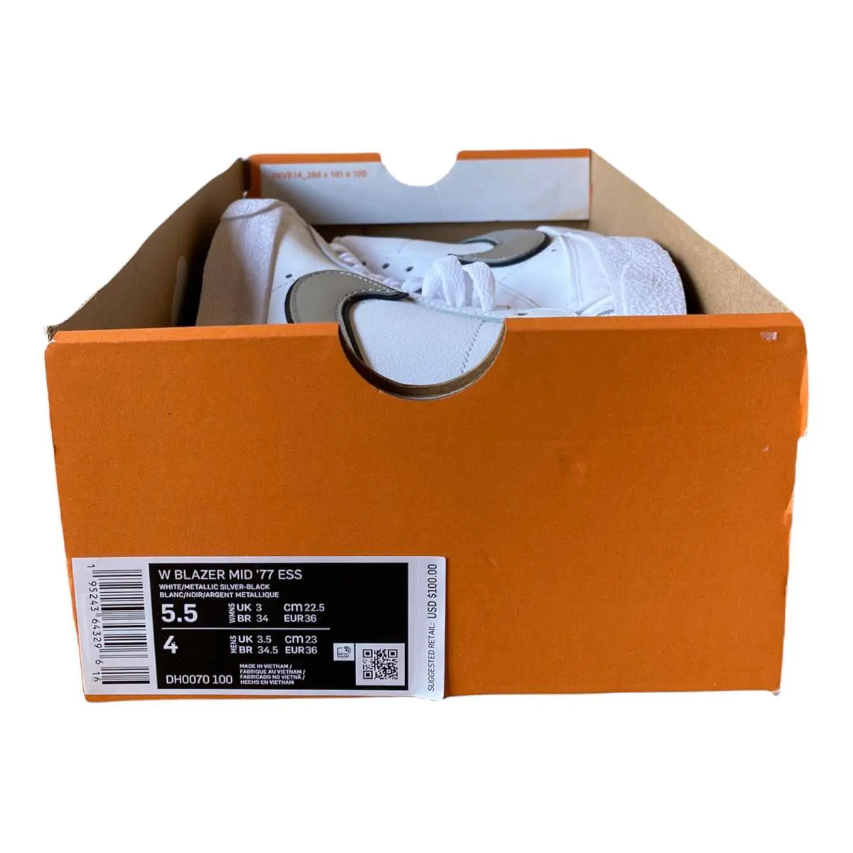Nike shoes - Nike Blazer 77 - Blazer - DH0070-100 - Brown 5