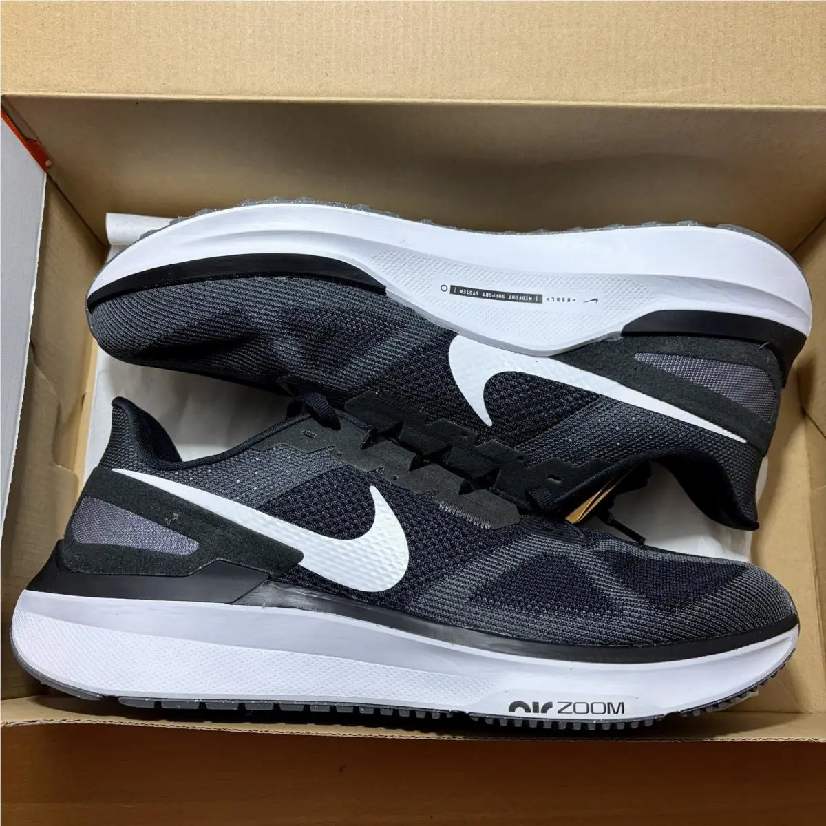 Nike shoes - Nike Air Zoom Structure 25 - DJ7883-002 - Black 7